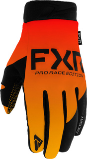 Перчатки FXR Cold Cross Lite для мотокросса, оранжевый/черный