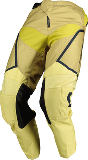 Мотоциклетные брюки Scott 350 Track Evo 2023 с регулируемой талией, бежевый/синий