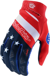 Перчатки Troy Lee Designs Air Stars &amp; Stripes для мотокросса, синий/красный/белый