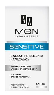 AA Men Sensitive бальзам после бритья, 100 ml