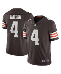 Мужская футболка deshaun watson brown cleveland browns vapor limited jersey Nike, коричневый