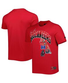 Мужская красная футболка tampa bay buccaneers hometown collection Pro Standard, красный