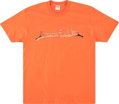 Футболка Supreme f*ck You Tee &apos;Orange&apos;, оранжевый