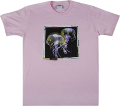 Футболка Supreme Jellyfish T-Shirt &apos;Pink&apos;, розовый