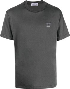 Футболка Stone Island T-Shirt &apos;Charcoal&apos;, серый