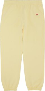 Спортивные брюки Supreme Small Box Sweatpant &apos;Light Yellow&apos;, желтый