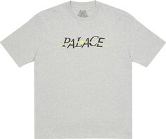 Футболка Palace Dot T-Shirt &apos;Grey Marl&apos;, серый