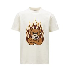 Футболка Moncler Genius Short-Sleeve T-Shirt &apos;White&apos;, белый