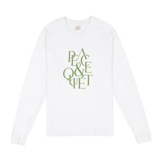 Лонгслив Museum of Peace &amp; Quiet Serif Long-Sleeve &apos;White&apos;, белый