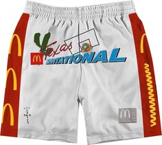 Шорты Cactus Jack by Travis Scott x McDonald&apos;s All American Shorts &apos;White&apos;, белый