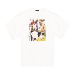 Футболка Balenciaga I Love Dogs T-Shirt &apos;White&apos;, белый
