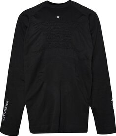 Футболка Balenciaga Oversized Athletic Energy Accumulator Tee &apos;Black&apos;, черный