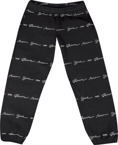 Спортивные брюки Supreme Script Stripe Sweatpant &apos;Black&apos;, черный