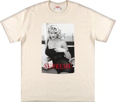 Футболка Supreme Anna Nicole Smith Tee &apos;Natural&apos;, кремовый