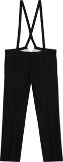 Брюки Visvim Travailler Braces Pants &apos;Black&apos;, черный