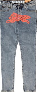 Джинсы Icecream Neon Cherry Jean &apos;Light Wash&apos;, синий