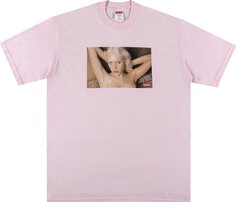 Футболка Supreme Gummo Dot Tee &apos;Light Pink&apos;, розовый