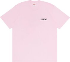 Футболка Supreme Greta Tee &apos;Light Pink&apos;, розовый
