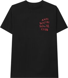 Футболка Anti Social Social Club Bitter Tee &apos;Black&apos;, черный