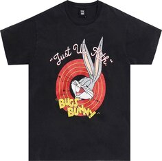 Футболка Kith x Looney Tunes Bugs Vintage Tee &apos;Black&apos;, черный