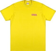 Футболка Supreme No More Shit Tee &apos;Lemon&apos;, желтый