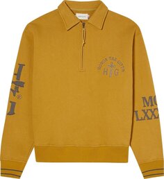Свитер Honor The Gift Prep School Henley Sweater &apos;Mustard&apos;, желтый