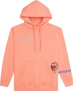 Толстовка KidSuper Super Sweatshirt &apos;Coral&apos;, оранжевый