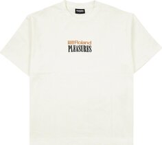 Футболка Pleasures x Roland Heavyweight T-Shirt &apos;Ivory&apos;, кремовый