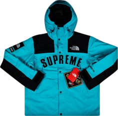 Парка Supreme x The North Face Arc Logo Mountain Parka &apos;Teal&apos;, бирюзовый