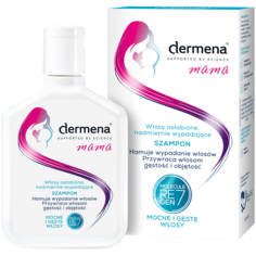 Dermena Mama укрепляющий кондиционер для ослабленных волос, чрезмерного выпадения волос для беременных и кормящих женщин, 200 мл
