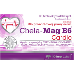 Olimp Chela-Mag B6 Cardio биологически активная добавка, 30 таблеток/1 упаковка ОЛИМП