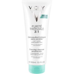 Vichy Purete Thermale средство для снятия макияжа с лица и глаз 3в1, 300 мл