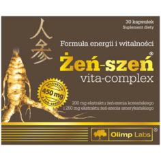 Olimp Żeń-Szeń Vita-Complex биологически активная добавка, 30 капсул/1 упаковка ОЛИМП