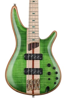 Ibanez SR Premium 4-струнный бас-гитара 50th Anniversary Limited (изумрудно-зеленый) (низкий глянец) - с чехлом SR4FMDXEGL