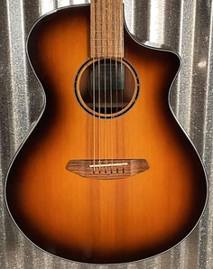 Акустическая электрогитара Breedlove Discovery S Concert CE Edgeburst Cedar #3341 DSCN44CERCAM