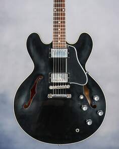 61 ES 335 Reissue, Ebony, VOS Gibson 61 ES 335 Reissue, , VOS