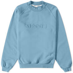 Толстовка Sunnei Embroidered Logo Crew Sweat