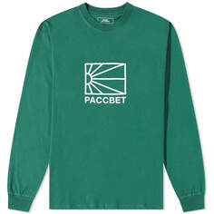 Футболка PACCBET Long Sleeve Big Logo Tee