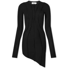 Платье Sami Miro Vintage Asymmetric Long Sleeve Mini Dress