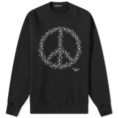 Толстовка Undercover Peace Sign Crew Sweat