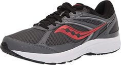 Кроссовки Saucony Men&apos;s Cohesion 14 Road Running, серый/красный