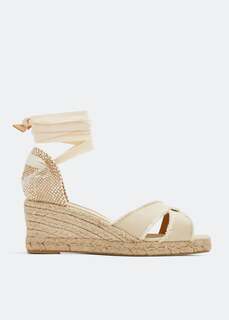 Эспадрильи CASTAÑER Bluma wedge espadrilles, бежевый Castaner