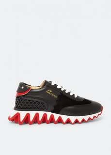 Кроссовки CHRISTIAN LOUBOUTIN Loubishark sneakers, черный