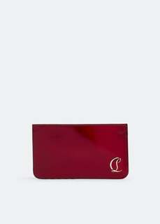 Картхолдер CHRISTIAN LOUBOUTIN Loubi54 card holder, красный