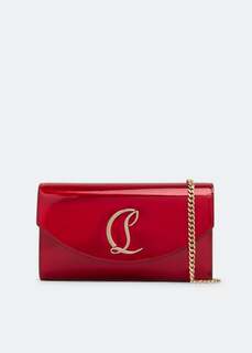 Кошелек CHRISTIAN LOUBOUTIN Loubi54 chain wallet, красный