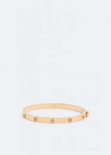 Браслет TORY BURCH Miller stud hinge bracelet, золотой