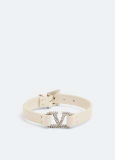 Браслет VALENTINO GARAVANI VLogo Signature bracelet, белый