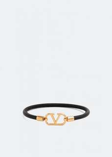 Браслет VALENTINO GARAVANI VLogo bracelet, черный