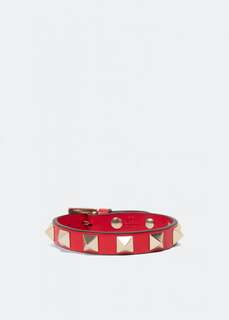 Браслет VALENTINO GARAVANI Rockstud bracelet, красный