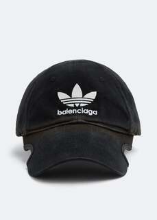 Кепка BALENCIAGA x adidas Logo cap, черный